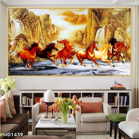 Tranh Mã Đáo Thành Công | Tranh Ngọc Việt - Đắk Lắk | Tranh Ngọc Việt - Xưởng Tranh Đẹp Buôn Ma Thuột (BMT) DakLak