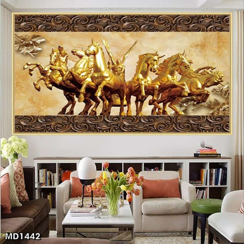 Tranh Mã Đáo Thành Công | Tranh Ngọc Việt - Đắk Lắk | Tranh Ngọc Việt - Xưởng Tranh Đẹp Buôn Ma Thuột (BMT) DakLak