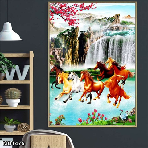 Tranh Mã Đáo Thành Công | Tranh Ngọc Việt - Đắk Lắk | Tranh Ngọc Việt - Xưởng Tranh Đẹp Buôn Ma Thuột (BMT) DakLak