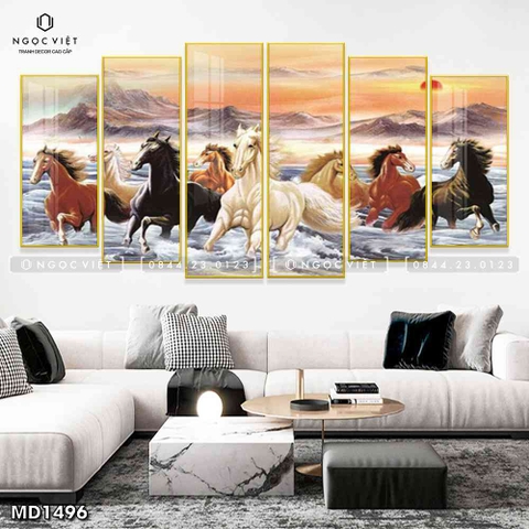 Bộ 6 Tranh Mới Đẹp | Tranh Ngọc Việt - Đắk Lắk | Tranh Ngọc Việt - Xưởng Tranh Đẹp Buôn Ma Thuột (BMT) DakLak