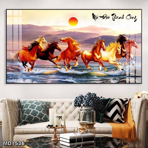 Tranh Mã Đáo Thành Công | Tranh Ngọc Việt - Đắk Lắk | Tranh Ngọc Việt - Xưởng Tranh Đẹp Buôn Ma Thuột (BMT) DakLak