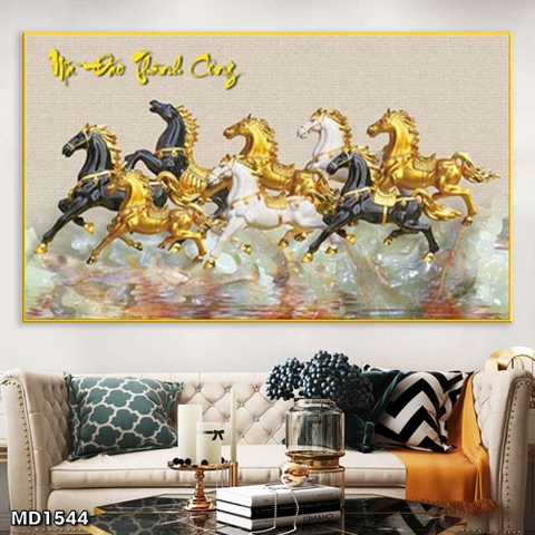 Tranh Mã Đáo Thành Công | Tranh Ngọc Việt - Đắk Lắk | Tranh Ngọc Việt - Xưởng Tranh Đẹp Buôn Ma Thuột (BMT) DakLak