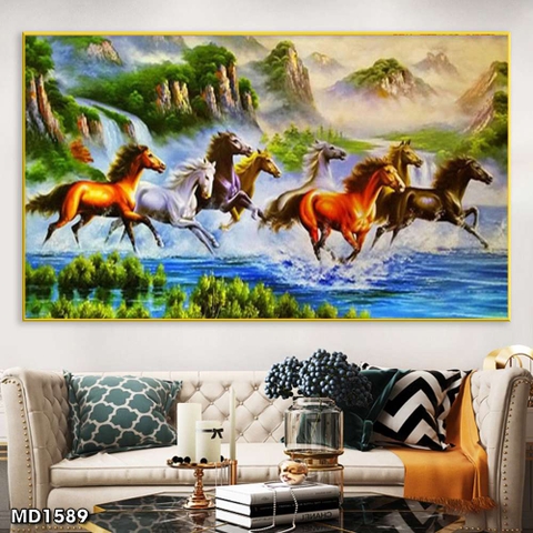 Tranh Mã Đáo Thành Công | Tranh Ngọc Việt - Đắk Lắk | Tranh Ngọc Việt - Xưởng Tranh Đẹp Buôn Ma Thuột (BMT) DakLak