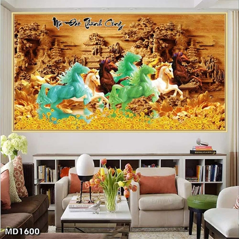 Tranh Mã Đáo Thành Công | Tranh Ngọc Việt - Đắk Lắk | Tranh Ngọc Việt - Xưởng Tranh Đẹp Buôn Ma Thuột (BMT) DakLak