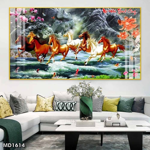 Tranh Mã Đáo Thành Công | Tranh Ngọc Việt - Đắk Lắk | Tranh Ngọc Việt - Xưởng Tranh Đẹp Buôn Ma Thuột (BMT) DakLak