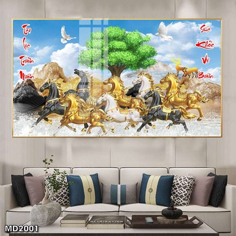 Tranh Mã Đáo Thành Công | Tranh Ngọc Việt - Đắk Lắk | Tranh Ngọc Việt - Xưởng Tranh Đẹp Buôn Ma Thuột (BMT) DakLak