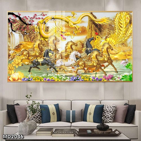 Tranh Mã Đáo Thành Công | Tranh Ngọc Việt - Đắk Lắk | Tranh Ngọc Việt - Xưởng Tranh Đẹp Buôn Ma Thuột (BMT) DakLak