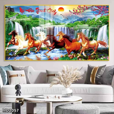 Tranh Mã Đáo Thành Công | Tranh Ngọc Việt - Đắk Lắk | Tranh Ngọc Việt - Xưởng Tranh Đẹp Buôn Ma Thuột (BMT) DakLak