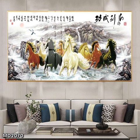 Tranh Mã Đáo Thành Công | Tranh Ngọc Việt - Đắk Lắk | Tranh Ngọc Việt - Xưởng Tranh Đẹp Buôn Ma Thuột (BMT) DakLak