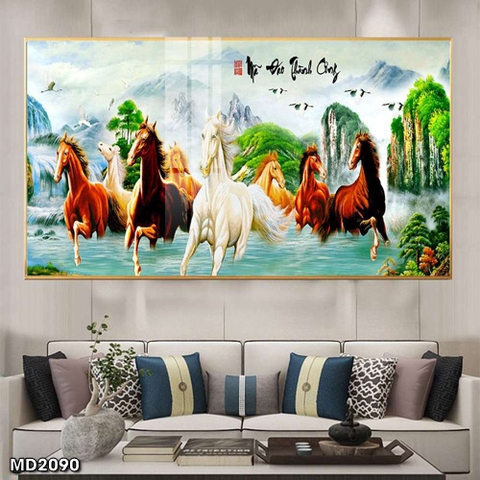 Tranh Mã Đáo Thành Công | Tranh Ngọc Việt - Đắk Lắk | Tranh Ngọc Việt - Xưởng Tranh Đẹp Buôn Ma Thuột (BMT) DakLak