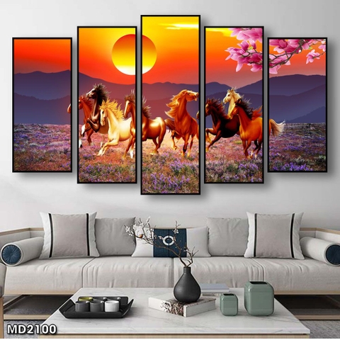 Bộ 5 Tranh Ghép Đẹp, Sang | Tranh Ngọc Việt - Đắk Lắk | Tranh Ngọc Việt - Xưởng Tranh Đẹp Buôn Ma Thuột (BMT) DakLak