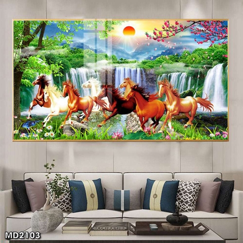 Tranh Mã Đáo Thành Công | Tranh Ngọc Việt - Đắk Lắk | Tranh Ngọc Việt - Xưởng Tranh Đẹp Buôn Ma Thuột (BMT) DakLak