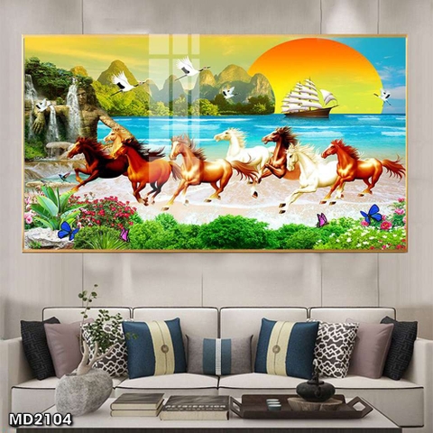 Tranh Mã Đáo Thành Công | Tranh Ngọc Việt - Đắk Lắk | Tranh Ngọc Việt - Xưởng Tranh Đẹp Buôn Ma Thuột (BMT) DakLak