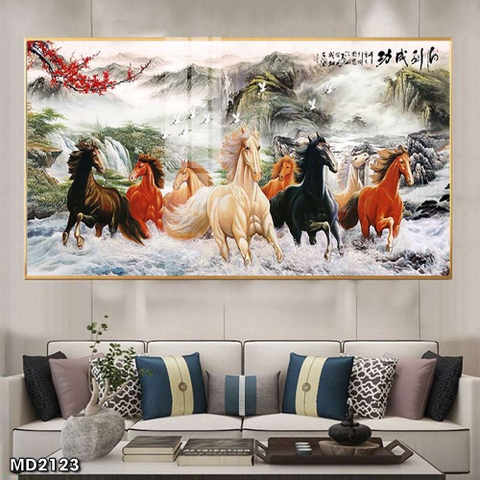 Tranh Mã Đáo Thành Công | Tranh Ngọc Việt - Đắk Lắk | Tranh Ngọc Việt - Xưởng Tranh Đẹp Buôn Ma Thuột (BMT) DakLak