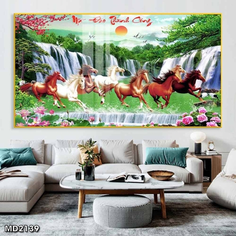 Tranh Mã Đáo Thành Công | Tranh Ngọc Việt - Đắk Lắk | Tranh Ngọc Việt - Xưởng Tranh Đẹp Buôn Ma Thuột (BMT) DakLak