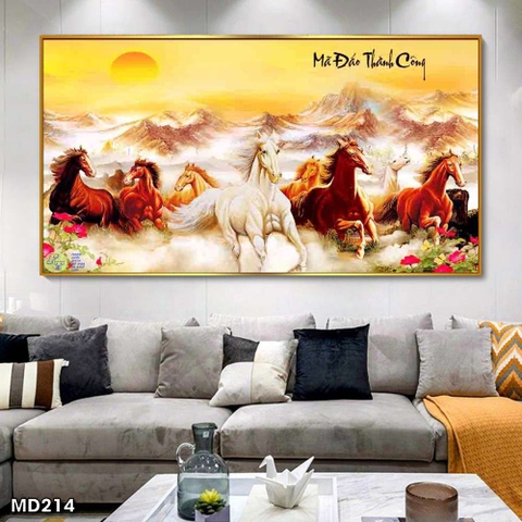 Tranh Mã Đáo Thành Công | Tranh Ngọc Việt - Đắk Lắk | Tranh Ngọc Việt - Xưởng Tranh Đẹp Buôn Ma Thuột (BMT) DakLak