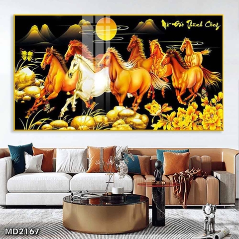 Tranh Mã Đáo Thành Công | Tranh Ngọc Việt - Đắk Lắk | Tranh Ngọc Việt - Xưởng Tranh Đẹp Buôn Ma Thuột (BMT) DakLak