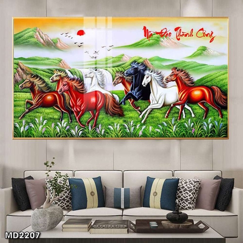 Tranh Mã Đáo Thành Công | Tranh Ngọc Việt - Đắk Lắk | Tranh Ngọc Việt - Xưởng Tranh Đẹp Buôn Ma Thuột (BMT) DakLak