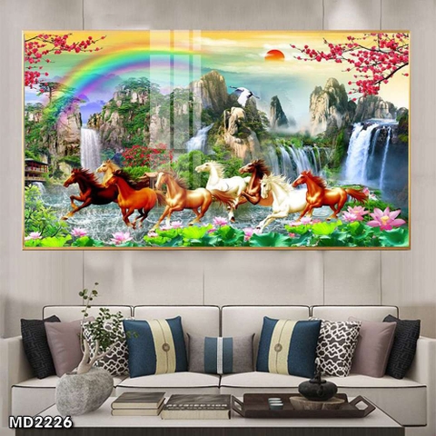 Tranh Mã Đáo Thành Công | Tranh Ngọc Việt - Đắk Lắk | Tranh Ngọc Việt - Xưởng Tranh Đẹp Buôn Ma Thuột (BMT) DakLak