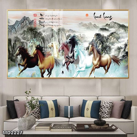 Tranh Mã Đáo Thành Công | Tranh Ngọc Việt - Đắk Lắk | Tranh Ngọc Việt - Xưởng Tranh Đẹp Buôn Ma Thuột (BMT) DakLak