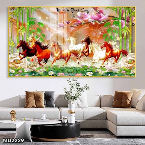 Tranh Mã Đáo Thành Công | Tranh Ngọc Việt - Đắk Lắk | Tranh Ngọc Việt - Xưởng Tranh Đẹp Buôn Ma Thuột (BMT) DakLak