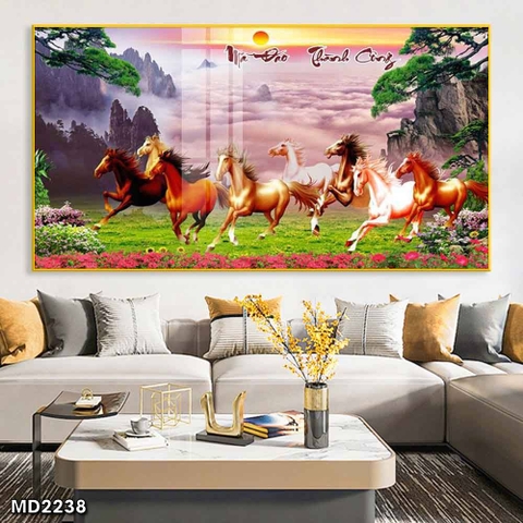 Tranh Mã Đáo Thành Công | Tranh Ngọc Việt - Đắk Lắk | Tranh Ngọc Việt - Xưởng Tranh Đẹp Buôn Ma Thuột (BMT) DakLak