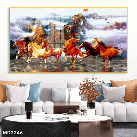 Tranh Mã Đáo Thành Công | Tranh Ngọc Việt - Đắk Lắk | Tranh Ngọc Việt - Xưởng Tranh Đẹp Buôn Ma Thuột (BMT) DakLak