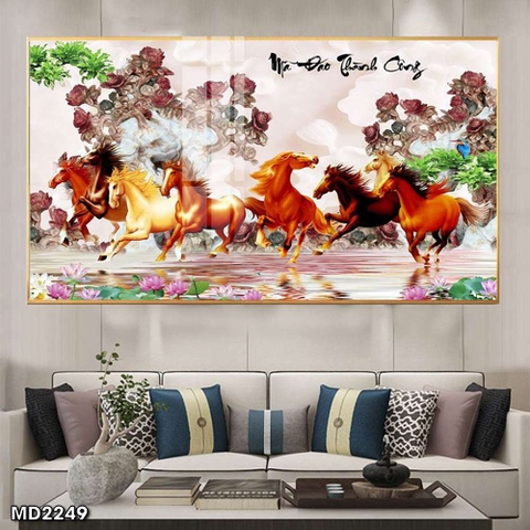 Tranh Mã Đáo Thành Công | Tranh Ngọc Việt - Đắk Lắk | Tranh Ngọc Việt - Xưởng Tranh Đẹp Buôn Ma Thuột (BMT) DakLak