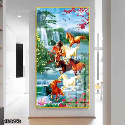 Tranh Mã Đáo Thành Công | Tranh Ngọc Việt - Đắk Lắk | Tranh Ngọc Việt - Xưởng Tranh Đẹp Buôn Ma Thuột (BMT) DakLak