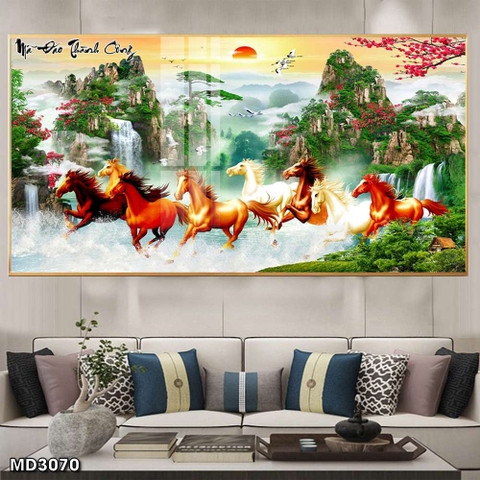 Tranh Mã Đáo Thành Công | Tranh Ngọc Việt - Đắk Lắk | Tranh Ngọc Việt - Xưởng Tranh Đẹp Buôn Ma Thuột (BMT) DakLak