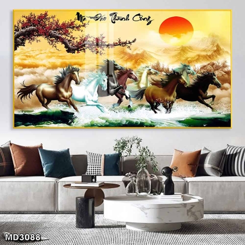 Tranh Mã Đáo Thành Công | Tranh Ngọc Việt - Đắk Lắk | Tranh Ngọc Việt - Xưởng Tranh Đẹp Buôn Ma Thuột (BMT) DakLak