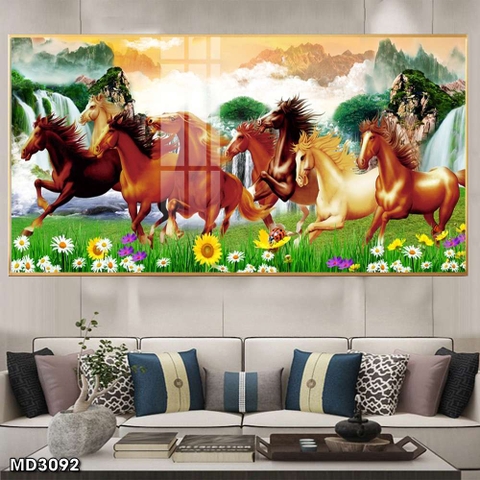 Tranh Mã Đáo Thành Công | Tranh Ngọc Việt - Đắk Lắk | Tranh Ngọc Việt - Xưởng Tranh Đẹp Buôn Ma Thuột (BMT) DakLak