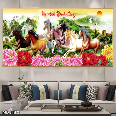 Tranh Mã Đáo Thành Công | Tranh Ngọc Việt - Đắk Lắk | Tranh Ngọc Việt - Xưởng Tranh Đẹp Buôn Ma Thuột (BMT) DakLak