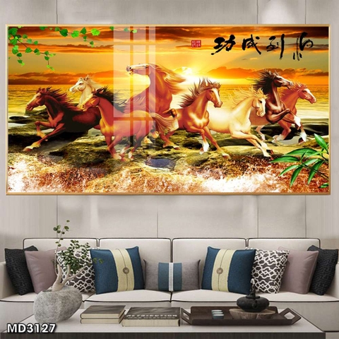 Tranh Mã Đáo Thành Công | Tranh Ngọc Việt - Đắk Lắk | Tranh Ngọc Việt - Xưởng Tranh Đẹp Buôn Ma Thuột (BMT) DakLak