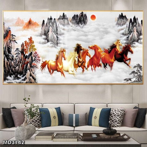 Tranh Mã Đáo Thành Công | Tranh Ngọc Việt - Đắk Lắk | Tranh Ngọc Việt - Xưởng Tranh Đẹp Buôn Ma Thuột (BMT) DakLak