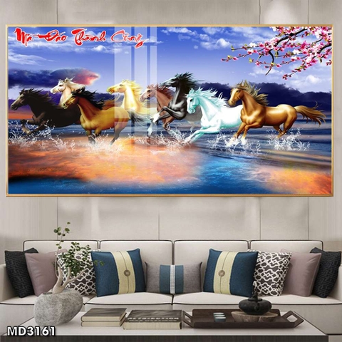 Tranh Mã Đáo Thành Công | Tranh Ngọc Việt - Đắk Lắk | Tranh Ngọc Việt - Xưởng Tranh Đẹp Buôn Ma Thuột (BMT) DakLak