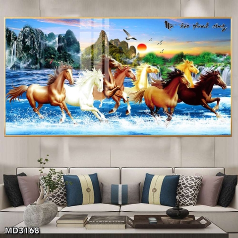 Tranh Mã Đáo Thành Công | Tranh Ngọc Việt - Đắk Lắk | Tranh Ngọc Việt - Xưởng Tranh Đẹp Buôn Ma Thuột (BMT) DakLak