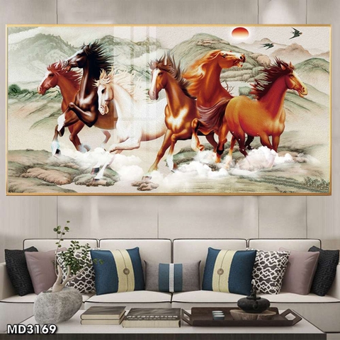 Tranh Mã Đáo Thành Công | Tranh Ngọc Việt - Đắk Lắk | Tranh Ngọc Việt - Xưởng Tranh Đẹp Buôn Ma Thuột (BMT) DakLak