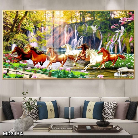 Tranh Mã Đáo Thành Công | Tranh Ngọc Việt - Đắk Lắk | Tranh Ngọc Việt - Xưởng Tranh Đẹp Buôn Ma Thuột (BMT) DakLak