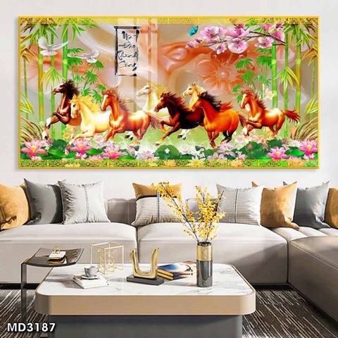 Tranh Mã Đáo Thành Công | Tranh Ngọc Việt - Đắk Lắk | Tranh Ngọc Việt - Xưởng Tranh Đẹp Buôn Ma Thuột (BMT) DakLak