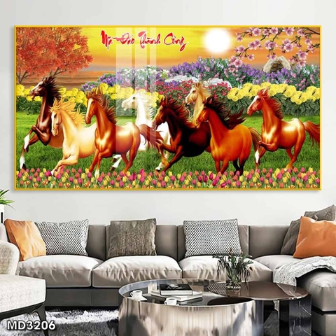 Tranh Mã Đáo Thành Công | Tranh Ngọc Việt - Đắk Lắk | Tranh Ngọc Việt - Xưởng Tranh Đẹp Buôn Ma Thuột (BMT) DakLak