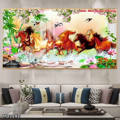 Tranh Mã Đáo Thành Công | Tranh Ngọc Việt - Đắk Lắk | Tranh Ngọc Việt - Xưởng Tranh Đẹp Buôn Ma Thuột (BMT) DakLak