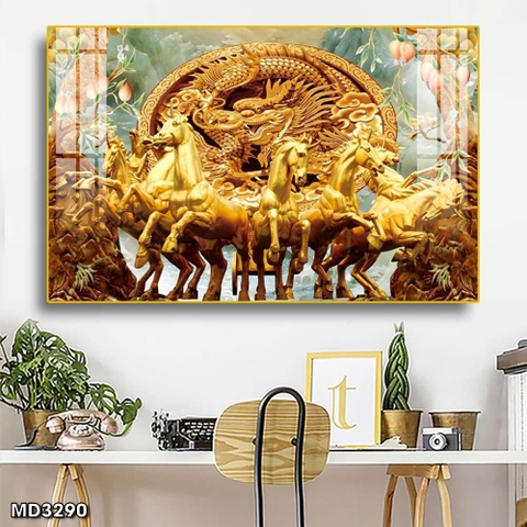 Tranh Mã Đáo Thành Công | Tranh Ngọc Việt - Đắk Lắk | Tranh Ngọc Việt - Xưởng Tranh Đẹp Buôn Ma Thuột (BMT) DakLak