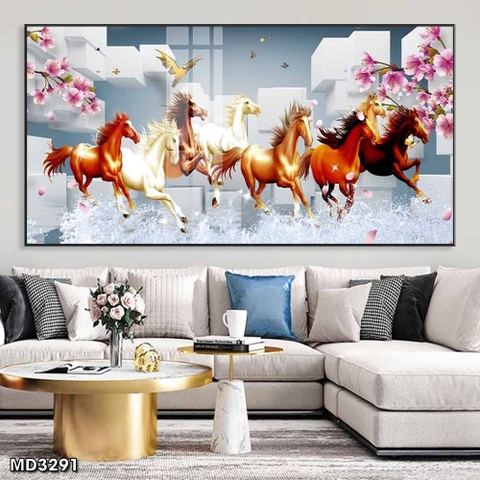 Tranh Mã Đáo Thành Công | Tranh Ngọc Việt - Đắk Lắk | Tranh Ngọc Việt - Xưởng Tranh Đẹp Buôn Ma Thuột (BMT) DakLak