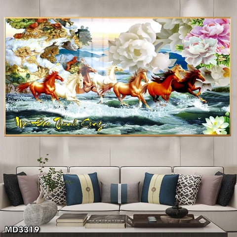 Tranh Mã Đáo Thành Công | Tranh Ngọc Việt - Đắk Lắk | Tranh Ngọc Việt - Xưởng Tranh Đẹp Buôn Ma Thuột (BMT) DakLak