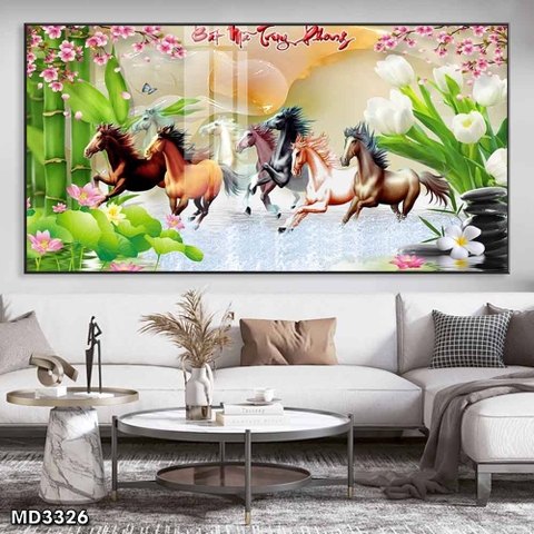 Tranh Mã Đáo Thành Công | Tranh Ngọc Việt - Đắk Lắk | Tranh Ngọc Việt - Xưởng Tranh Đẹp Buôn Ma Thuột (BMT) DakLak