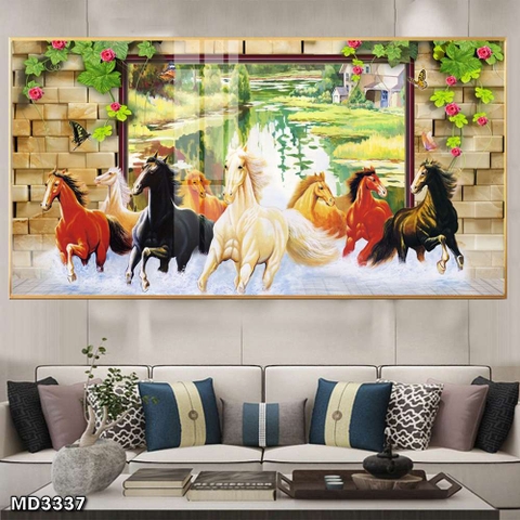 Tranh Mã Đáo Thành Công | Tranh Ngọc Việt - Đắk Lắk | Tranh Ngọc Việt - Xưởng Tranh Đẹp Buôn Ma Thuột (BMT) DakLak