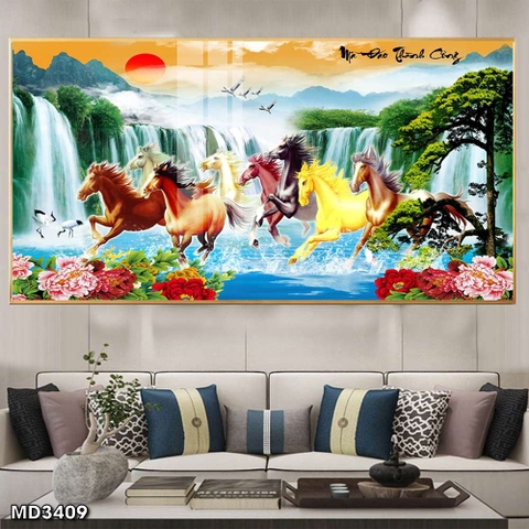 Tranh Mã Đáo Thành Công | Tranh Ngọc Việt - Đắk Lắk | Tranh Ngọc Việt - Xưởng Tranh Đẹp Buôn Ma Thuột (BMT) DakLak