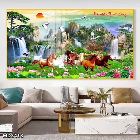 Tranh Mã Đáo Thành Công | Tranh Ngọc Việt - Đắk Lắk | Tranh Ngọc Việt - Xưởng Tranh Đẹp Buôn Ma Thuột (BMT) DakLak