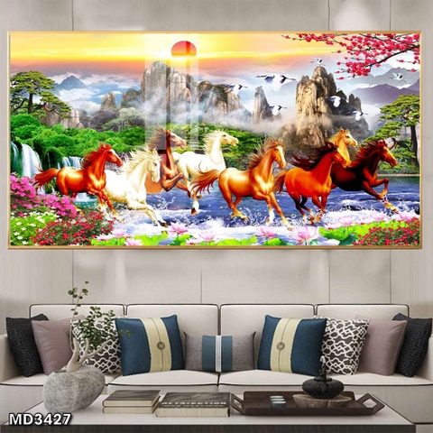 Tranh Mã Đáo Thành Công | Tranh Ngọc Việt - Đắk Lắk | Tranh Ngọc Việt - Xưởng Tranh Đẹp Buôn Ma Thuột (BMT) DakLak